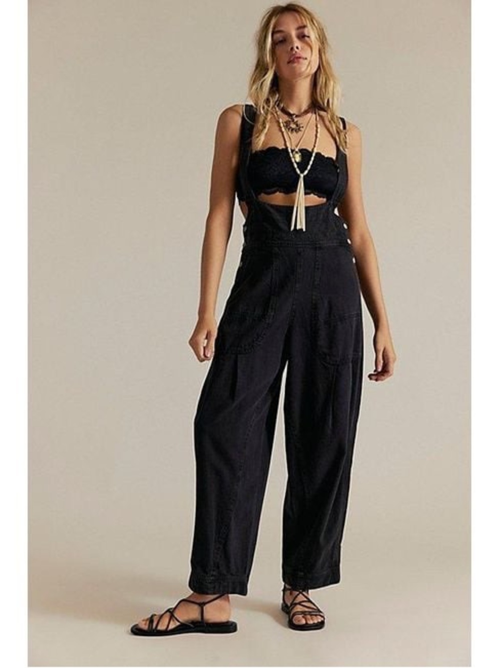 NWT We The Free Felix Tapered Overalls in Phantom